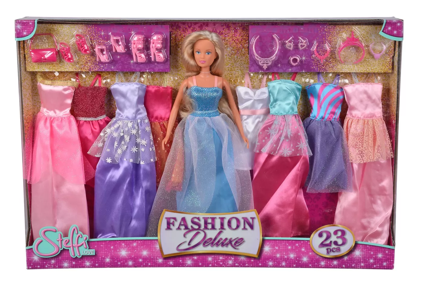 Jucării și Jocuri pentru copii - Steffi love set papusa steffi fashion deluxe