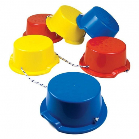 Jucării motrice și de exterior - Step-a-Stone, set pentru dezvoltarea motricitatii, 3-9 ani