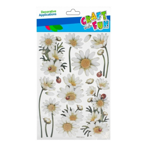 Jucării și Jocuri pentru copii - Sticker musetel autoadeziv, Craft with Fun, 521656, set 15 buc