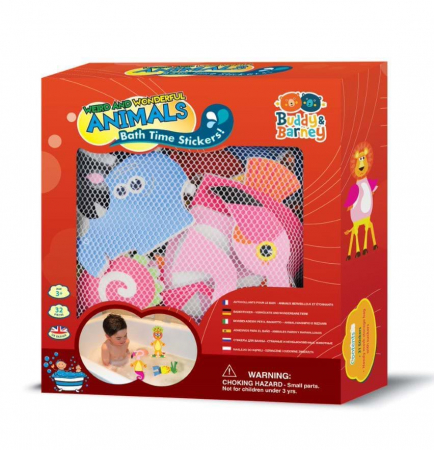Stickere, Abțibilduri, Autocolante - Stickere Animale - set de joaca pentru baie