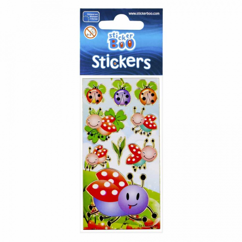 Stickere buburuze pentru activitati creative pentru copii [1]