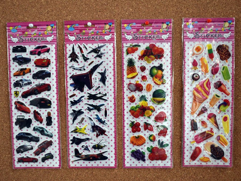 Art & Craft si Artizanat - Stickere decorative copii 3D, 19x14 ta6-238