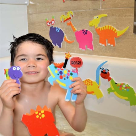 Stickere Dinozauri - set de joaca pentru baie [3]