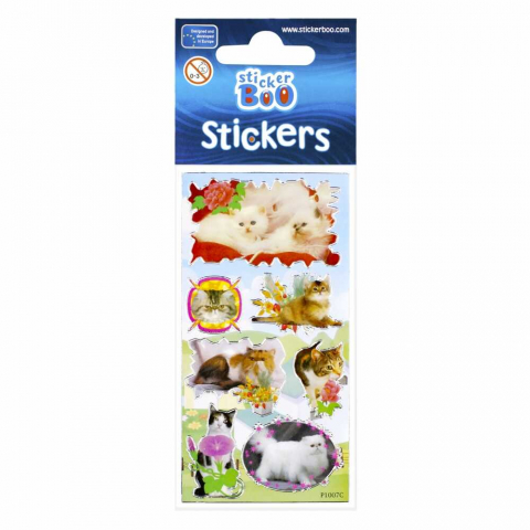 Stickere pisicute, abtibilduri pentru proiecte creative pentru copii [1]