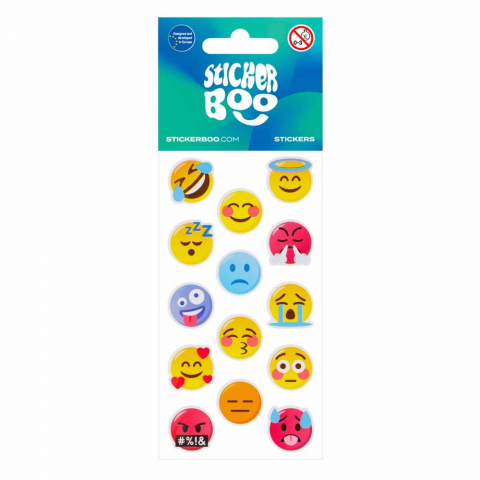 Stickere Smiley faces, fete zambitoare, abtibilduri pentru activitati creative [1]
