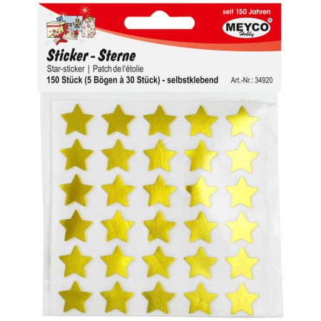 Stickere, Abțibilduri, Autocolante - Stickere stelute, 150 bucati
