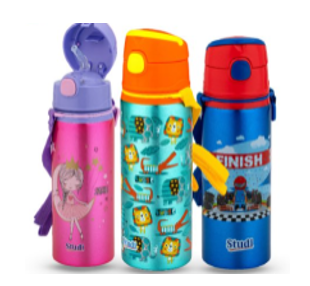 Rechizite Școlare - Sticla apa aluminiu 600 ml Globox