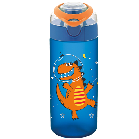 Birotică și Papetărie - Sticla apa pt copii tritan soft touch 500ml cu deschidere automata si maner transport t-0108 noki