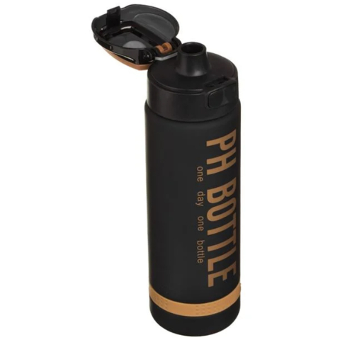Sticla Apa Sport din Plastic Negru Auriu Motivation "Ph bottle" - 1L [1]