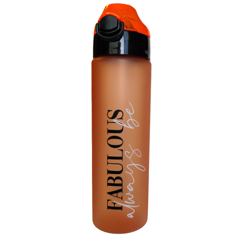 Birotică și Papetărie - Sticla apa tritan soft touch 630ml cu deschidere automata si maner transport t-0105 noki