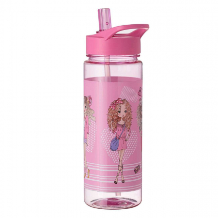 Sticle Apa Copii, Gradinita si Scoala, 650 ml, Roz, Fete - Micostore [1]