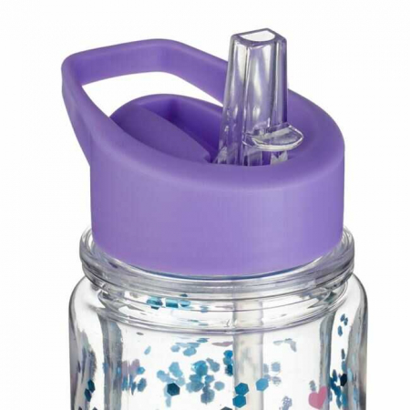 Sticle Apa Copii, Gradinita si Scoala, 500 ml cu Pai, Stitch si Lilo [2]