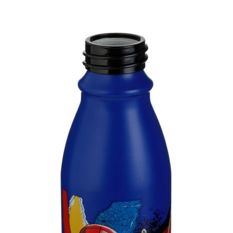 Sticla Apa Copii pentru Scoala, 600 ml, Aluminiu, Spiderman, Baieti [2]
