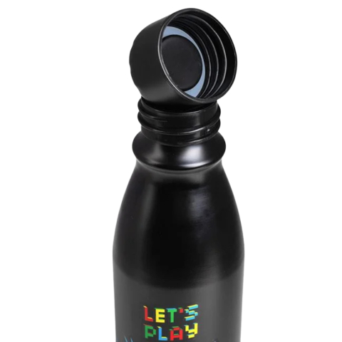 Sticla de Apa pentru baieti, model Gamer Lets Play, din aluminiu, 600ml [2]