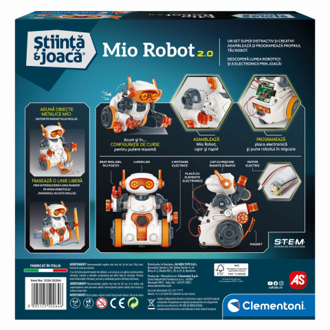 Stiinta si joaca robotics robotul mio 2.0 copii cu varsta peste 8 ani [6]
