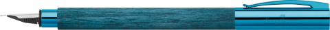 Stilou ambition blue wood f faber-castell [1]