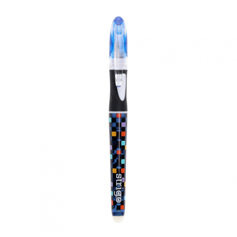 Stilou cerneala termosensibila Strigo Pixel SSC470, 2 rezerve si dispozitv curatare penita [1]