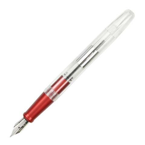 Rechizite Școlare - Stilou CNX 100, alimentare pompita, corp plastic transparent diverse culori