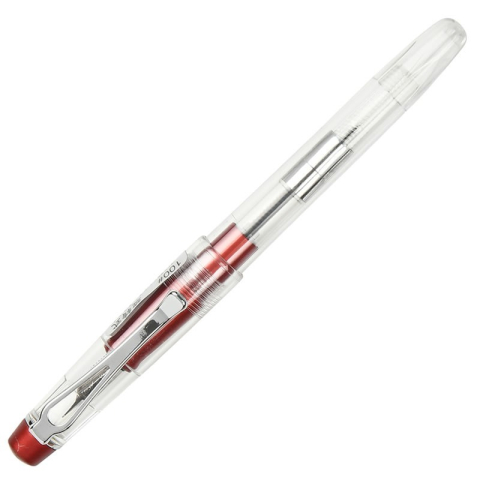Stilou CNX 100, alimentare pompita, corp plastic transparent diverse culori [1]