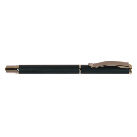 Stilou Cresco EXCLUSIVE S 830140, penita iridium, alimentare rezerve, corp metalic negru [1]