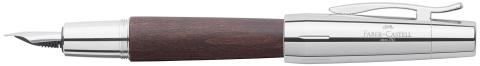 Stilou e-motion pearwood/maro inchis f faber-castell [2]
