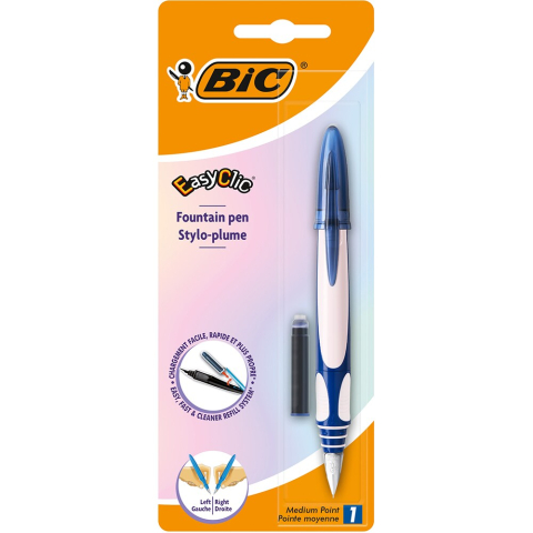 Rechizite Școlare - Stilou easy click standard blister bic