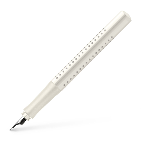 Stilou grip 2010 alb cocos m faber-castell