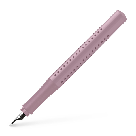 Stilou grip 2010 rose m faber-castell