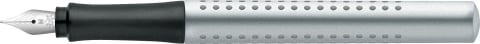 Stilou grip 2011 argintiu m faber-castell [3]