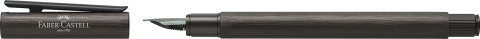 Stilou neo slim aluminium negru f faber-castell [1]