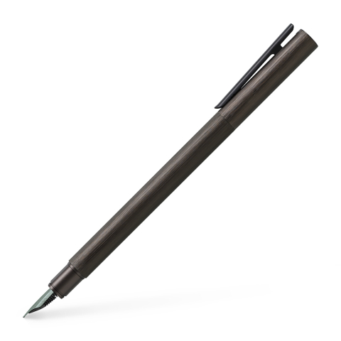 Stilouri pentru Copii si Scoala - Stilou neo slim aluminium negru m faber-castell