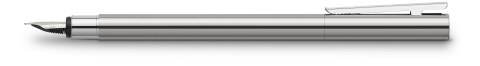 Stilou neo slim metal lucios f faber-castell [1]