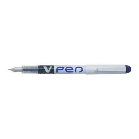 Stilouri pentru Copii si Scoala - Stilou Pilot V-Pen cerneala albastra