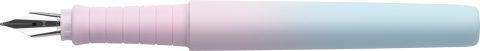 Stilou poly pen flow bleu-roz m faber-castell [1]