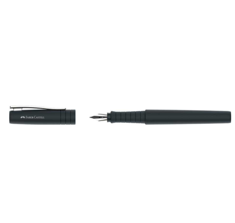 Stilou poly pen negru b faber-castell [1]