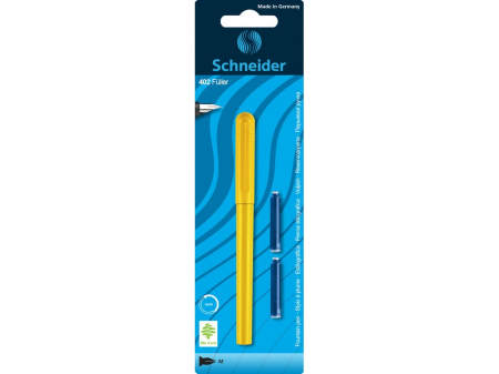 Birotică și Papetărie - Schneider - Stilou Schneider Unicolor, Galben- Micostore.ro