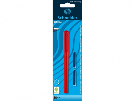 Birotică și Papetărie - Schneider - Stilou Schneider Unicolor, Rosu- Micostore.ro