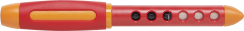 Stilou scolar scribolino rosu stangaci faber-castell [3]