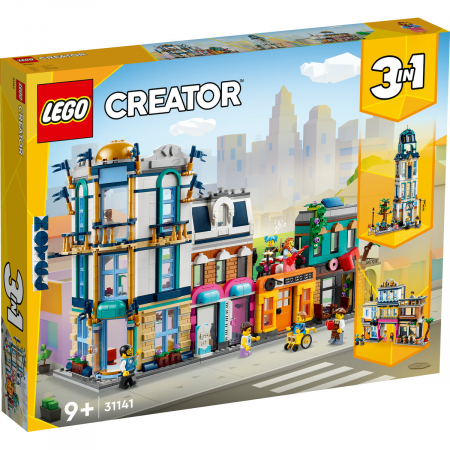 LEGO Creator - Strada principala, varsta de la 9 ani la +15 ani