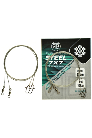 Pescuit si vanatoare - Strune RTB Duo Lock Steel Leaders 35cm - 15kg