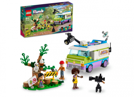 LEGO® - Studio mobil de stiri, varsta de la 6 ani la 12 ani