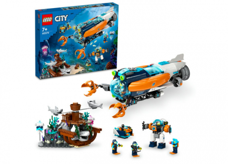 LEGO® - Submarin de explorari, varsta de la 7 ani la 13 ani