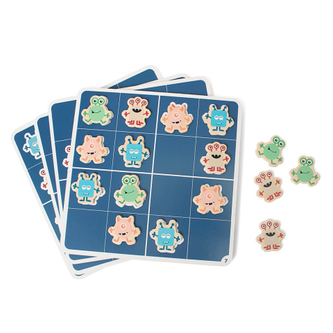 Sudoku cu monstruleti, BS Toys, 6+ ani [4]