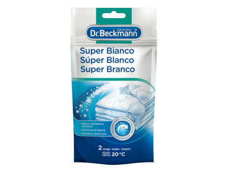 Lichidare stoc - Totul la 9.90 Lei - Inalbitor Pudra Dr. Beckmann – 2 Spalari, Actiune de la 20°C