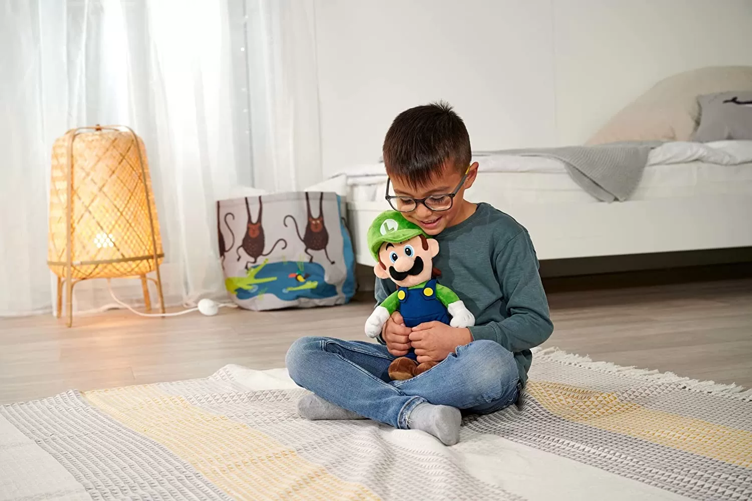 Super mario plus luigi 30cm [3]