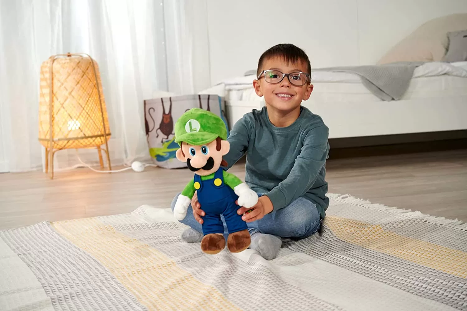 Super mario plus luigi 30cm [4]