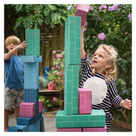 Blocuri constructie ⭐ Set Caramizi din Carton pentru construit [4]