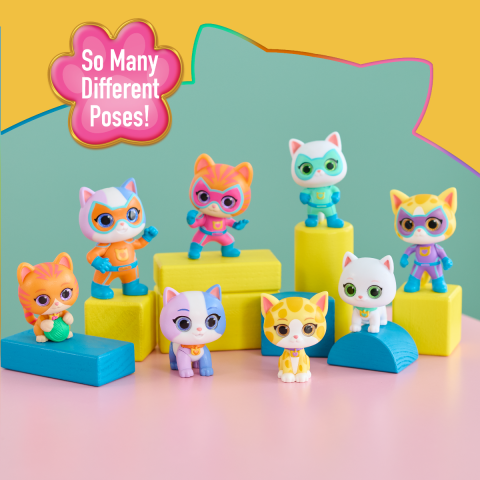 SuperKitties - Figurina colectibila surpriza varsta 3-5 ani ,5-7 ani, Unisex [6]