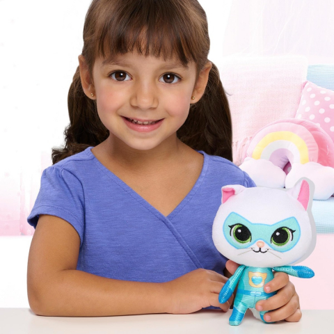 SuperKitties - Jucarie de plus 20 cm, diverse personaje varsta 2-3 ani ,3-5 ani ,5-7 ani, Unisex [6]