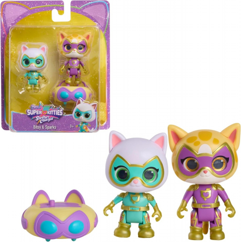 Jucării și Jocuri pentru copii - SuperKitties - Set de joaca cu 2 figurine si accesorii, diverse modele varsta 3-5 ani ,5-7 ani, Unisex